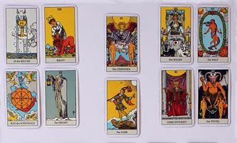 Tarotlegung Lebenskreuz